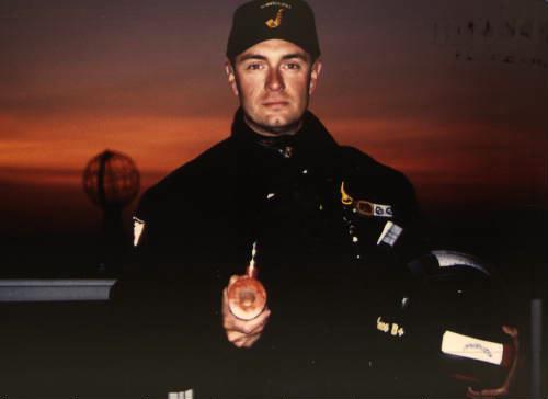 Our friend Gianluca Cuzzani(nickname Bustino or corselet)hold an Ursus...