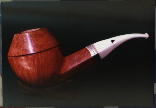 URSUS smooth bent buldog 016 with stem and sterling band...