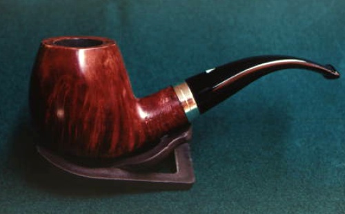 Darkreddish smooth sterling band 07...