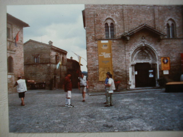 Church on Sarnano...