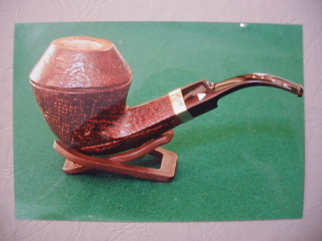 Ursus rhodesian curved sandblast gold and sterling band...