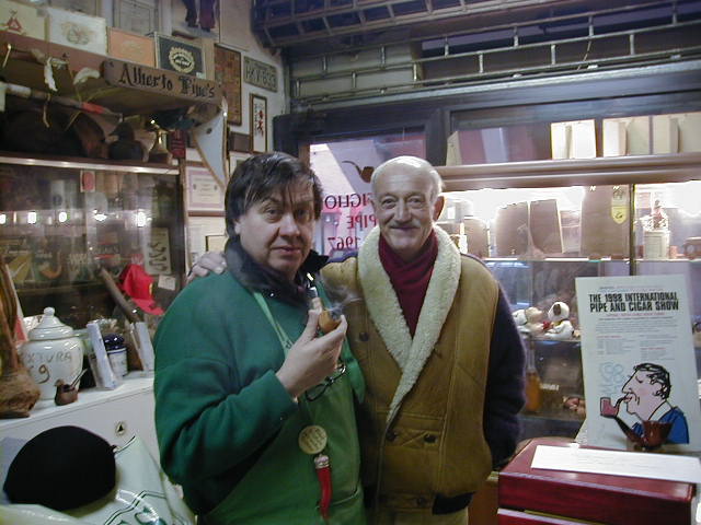 Me and my friend Marco Babbina...