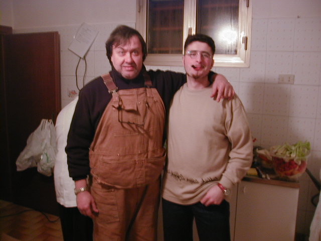 Me and Mirko nickname Spinaccino...