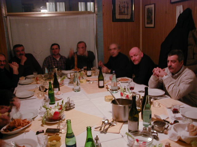 Some friends around the table...