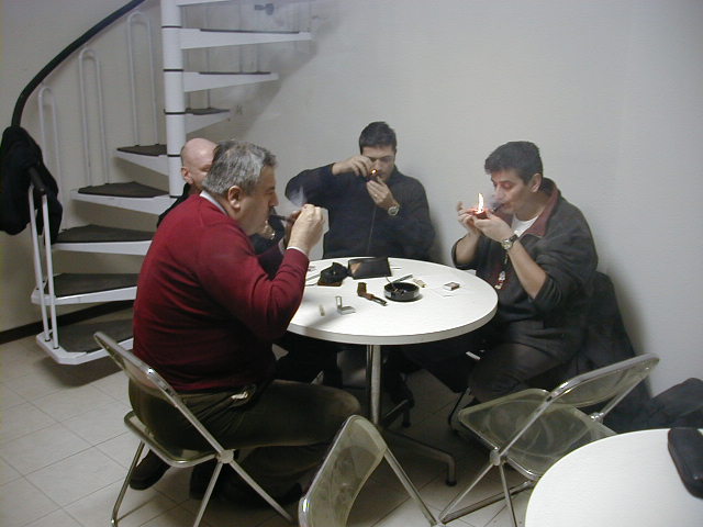 The start of the pipe contest...