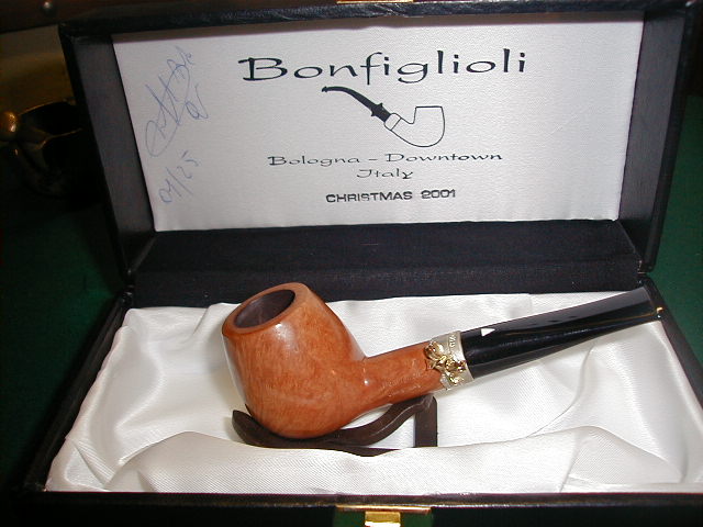 Christmas pipe 2001...