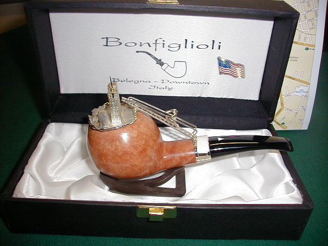 One of the two pipes for the American smokers on the door prize...