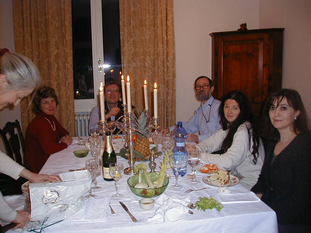 Same Christmas Dinner 2001...