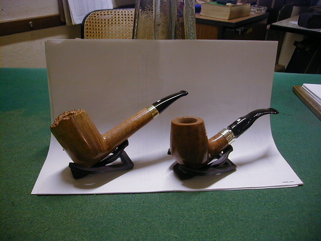 Two very nice pipes,left For Collectors serie...