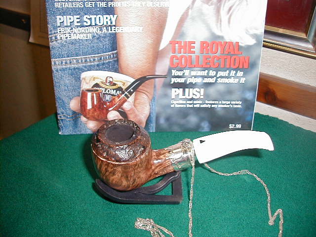 Special pipe made for my friend Mr John Self...