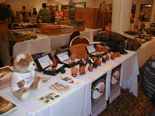 Convention of Washington,my table and some smokers on the saloon...