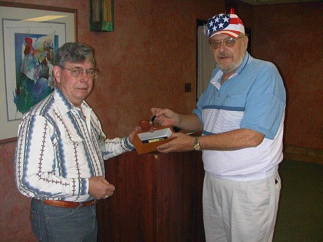 Alberto also donated a cute Teddy Bear...