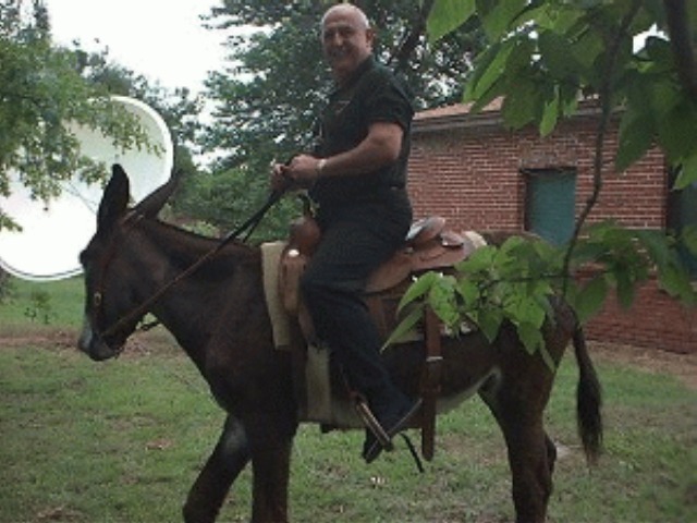 Our dear Cowboy Gio riding Action Jackson...