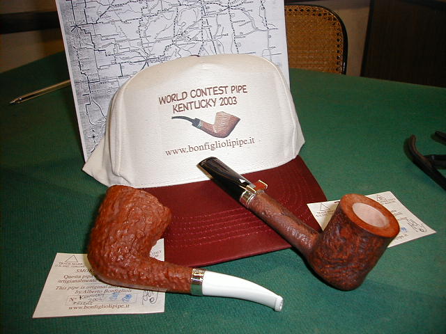 Some items Bonfiglioli's for the next Kentucky World pipe contest at the 25 october 2003...