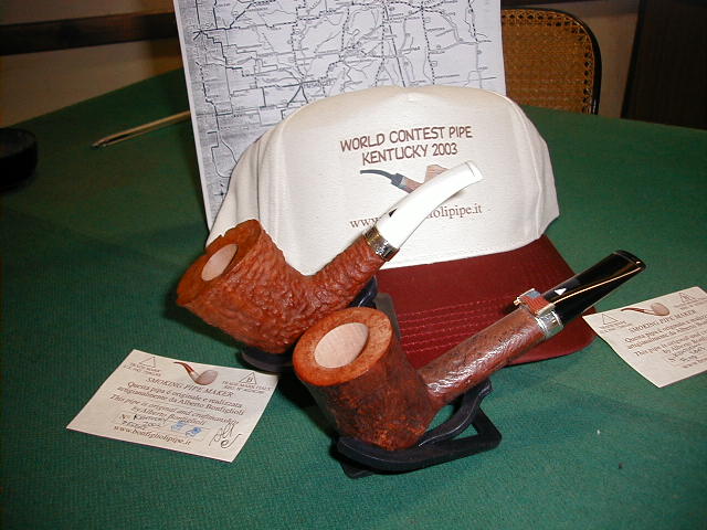 Some items Bonfiglioli's for the next Kentucky World pipe contest at the 25 october 2003...