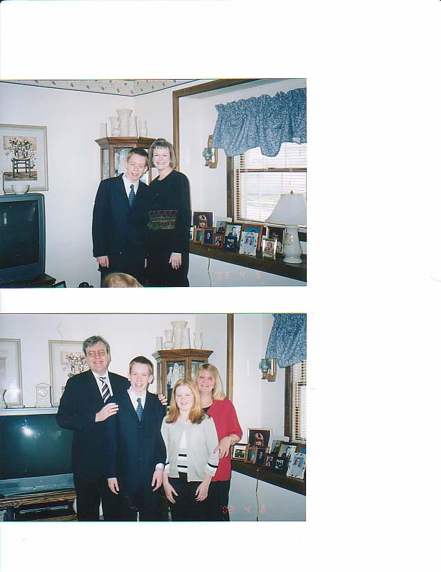 This is my very great friend from Saddle Brooke NJ with his family