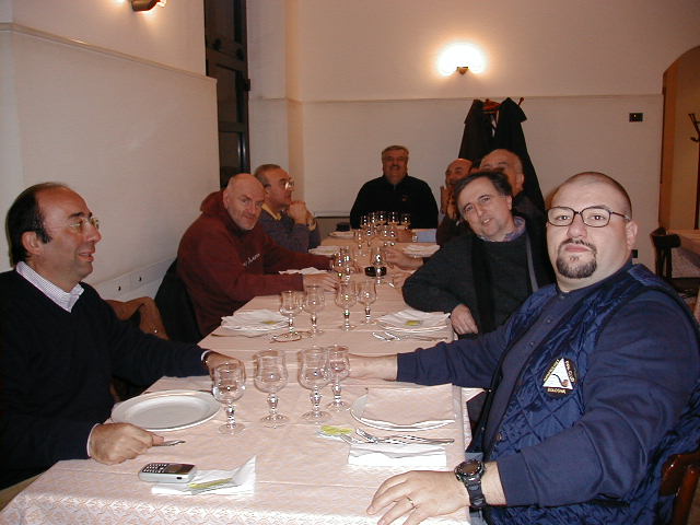 Bonfiglioli's pipe club at the trip in Marche italian central region...