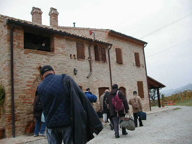 Bonfiglioli's pipe club at the trip in Marche italian central region...