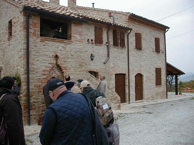 Bonfiglioli's pipe club at the trip in Marche italian central region...