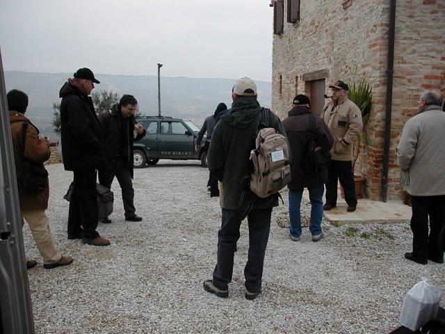 Bonfiglioli's pipe club at the trip in Marche italian central region...