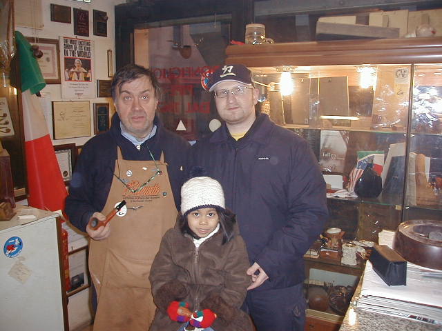 Nicely visit at Mr Stadler with the daugther of his girlfriend from Germany...