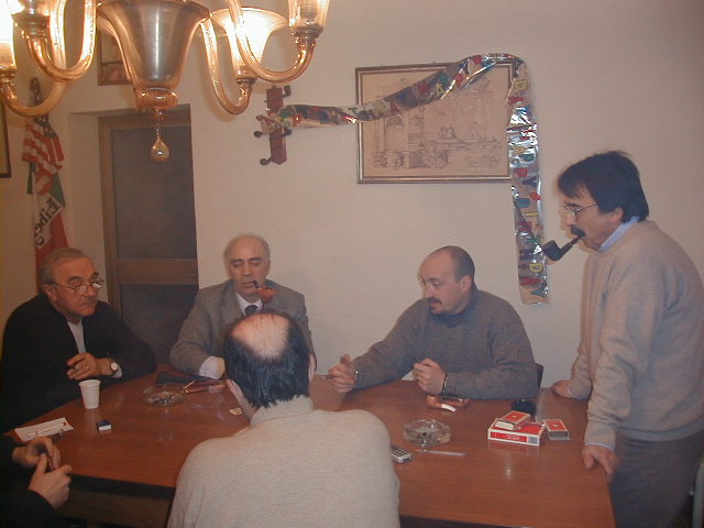 Birthday convention of Bonfiglioli's pipe club...