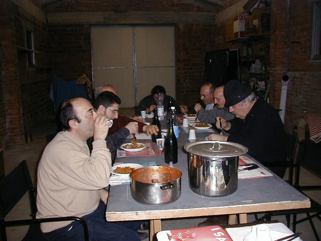 Birthday convention of Bonfiglioli's pipe club...