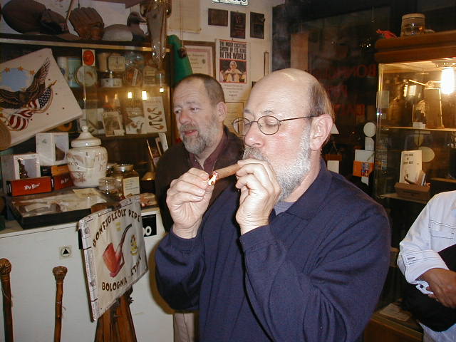 Recently nicely visit of my shop to my friends David Field from Philadelphia and Marty Pulvers from San Francisco and the lovely wives...