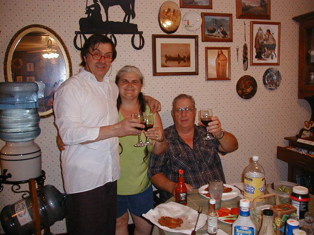 The first stop in USA was at the donkeys farm of my friends John and Cheryl Self in Oklahoma(Boynton)...