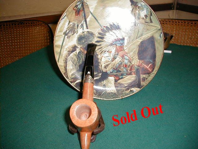 This beautiful pipe serie 'indian calumet' sould be in sale at the next...
